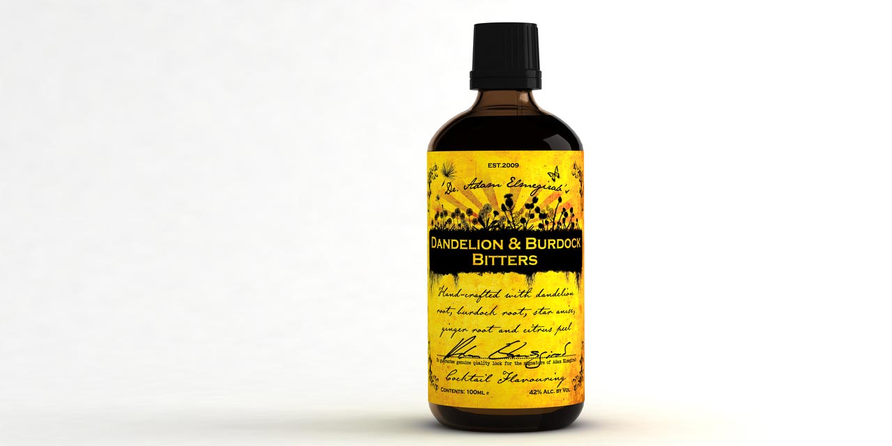 Dr. Adam Elmegirab’s Dandelion & Burdock Bitters, 100ml