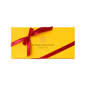 Fu Wan Gift Box, 3 Dark Chocolate Bars w/ Tea Infusions (62% Tie-Guan-Yin Tea, 62% Red Jade Tea, 62% Aged Oolong Tea), 1ea