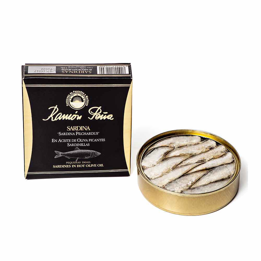 Ramon Pena Sardines in Hot Olive Oil 20/25, 130g