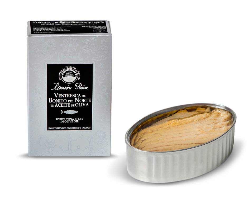 Ramon Pena Yellowfin Ventresca in Olive Oil *Silver Line*, 110g